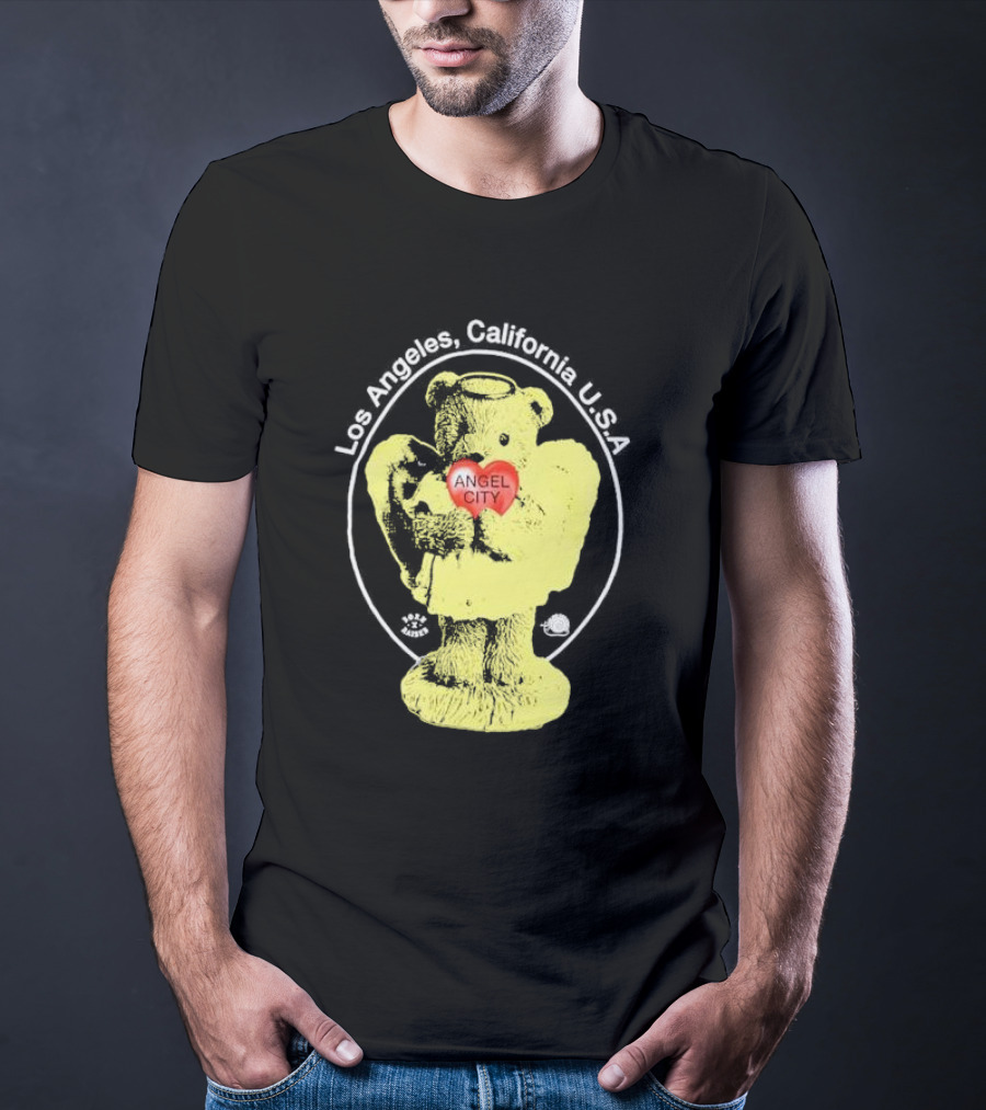 Born X Raised Angel City Los Angeles California USA T-Shirt