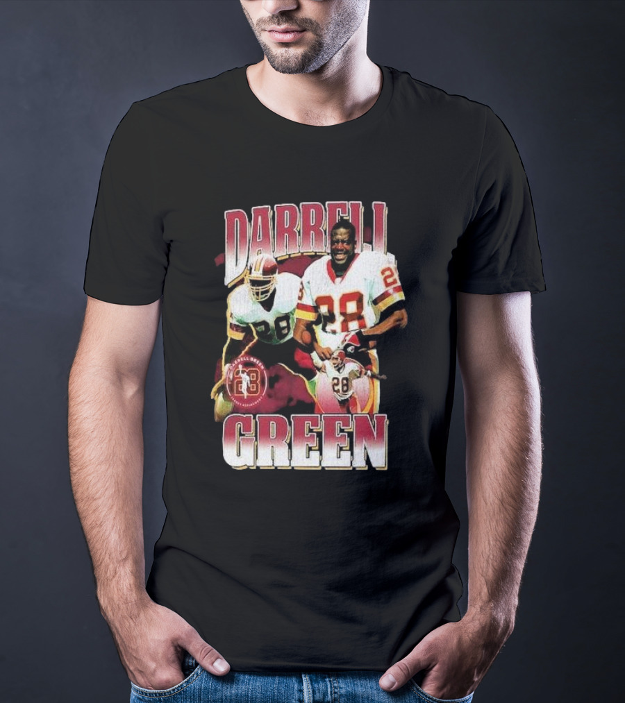 Darrell Green 28 Washington Commanders Mitchell And Ness Player T-Shirt