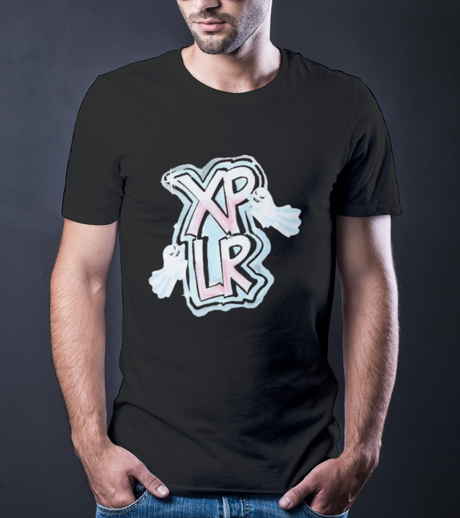XPLR Pastel Ghost Graffiti T-Shirt