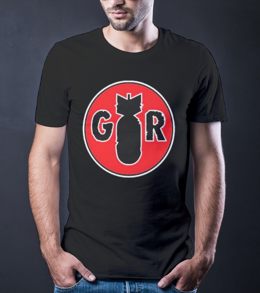 Good Riddance Bomb Symbol Red Circle T-Shirt