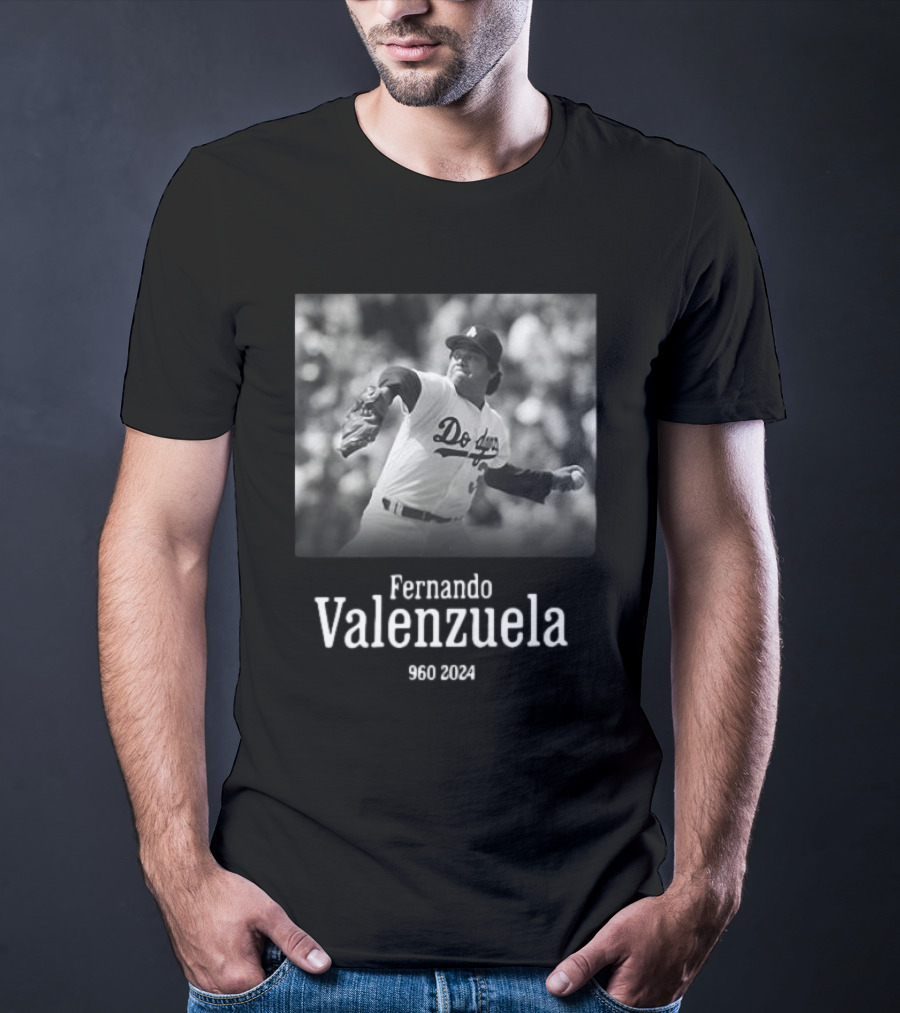 Fernando Valenzuela Dodgers 960 T-Shirt