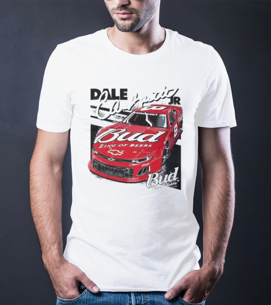 Dale Earnhardt Jr. Bud King Of Beers Chevrolet 9 Racing Car T-Shirt
