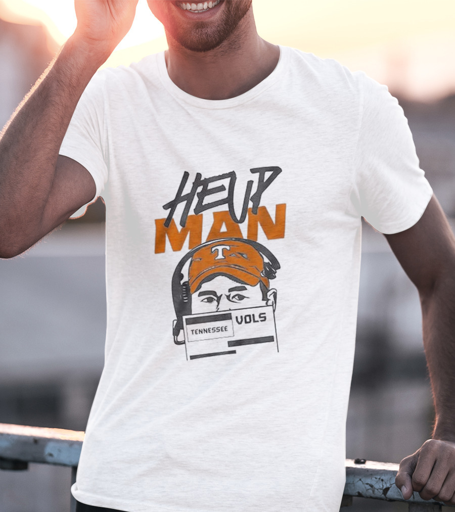 Heup Man Tennessee Vols Football T-Shirt