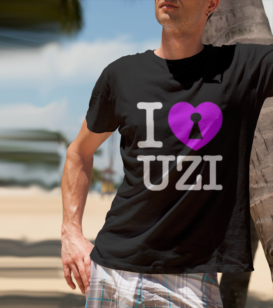Eternal Atake 2 I Lock Heart Uzi I Love Uzi T-Shirt