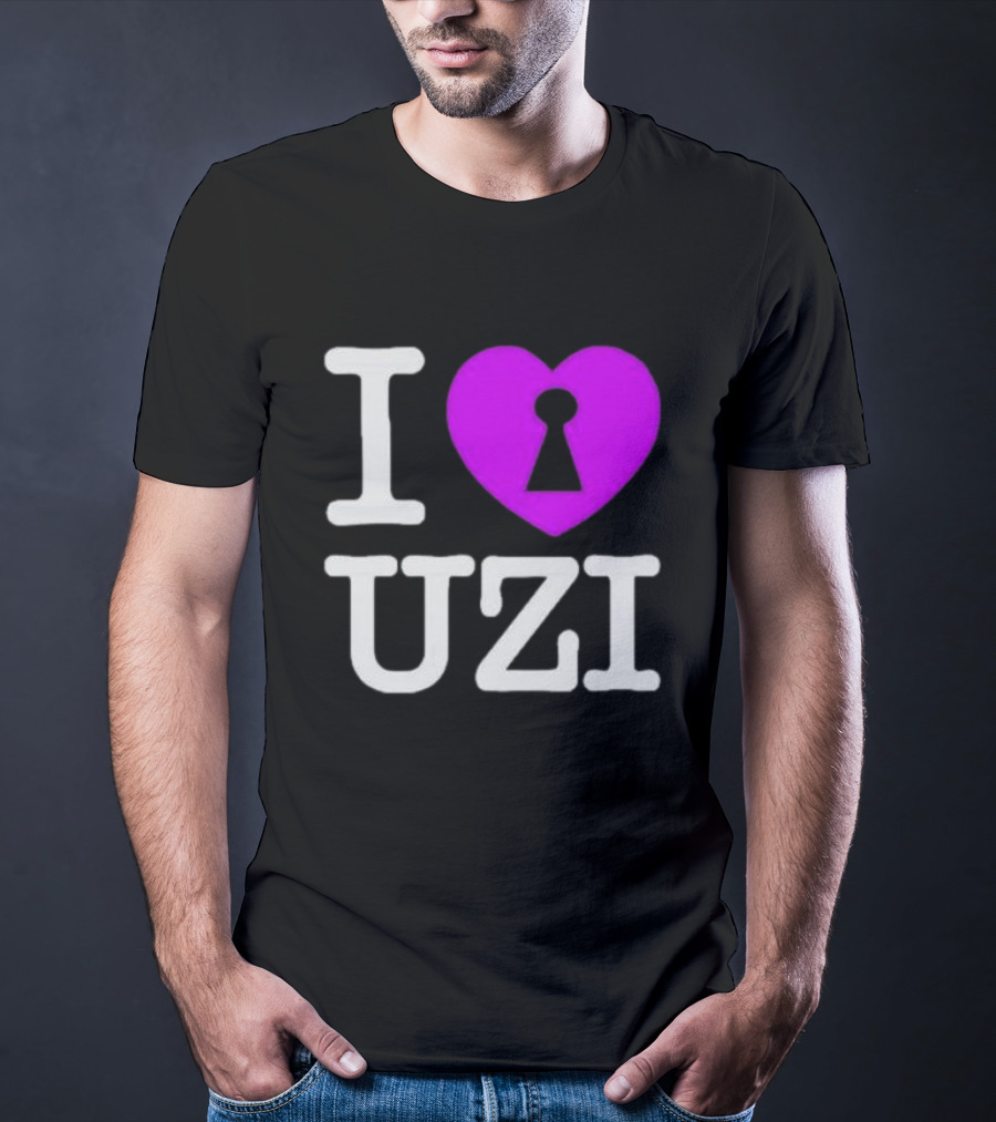 Eternal Atake 2 I Lock Heart Uzi I Love Uzi T-Shirt