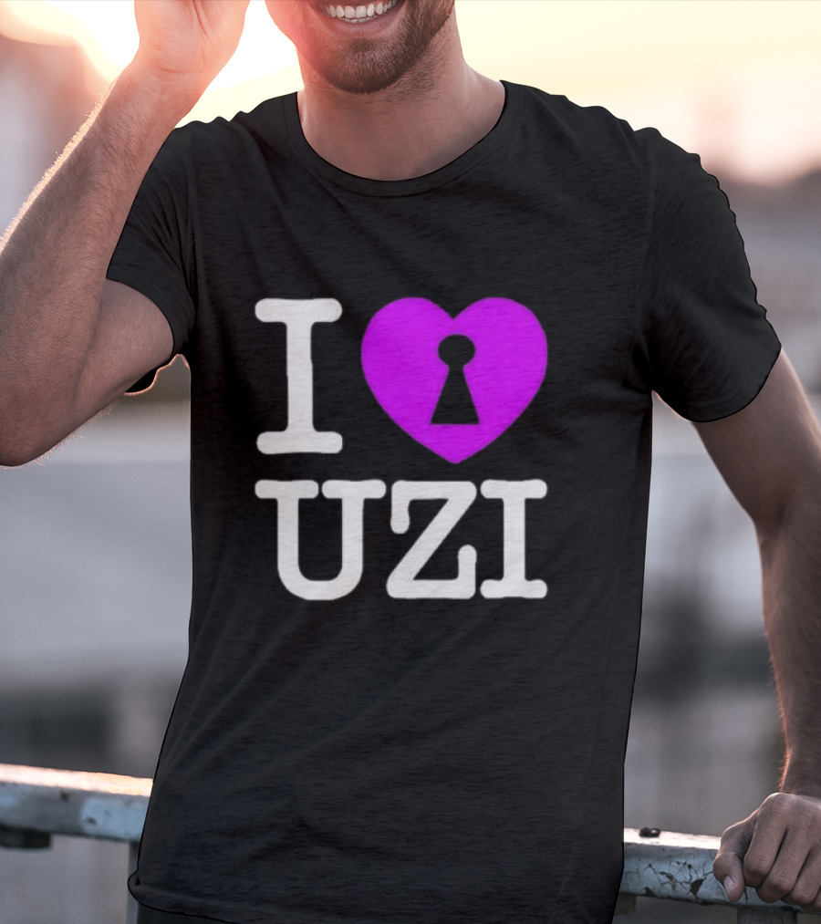 Eternal Atake 2 I Lock Heart Uzi I Love Uzi T-Shirt