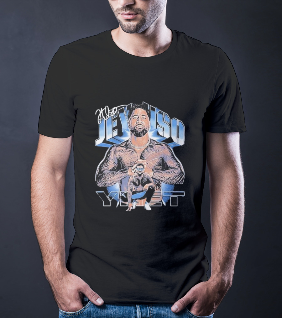 Jey Uso Vintage Superstar Yezzy 500 Level T-Shirt