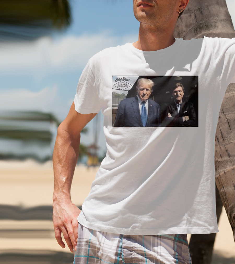Old Row Tucker Carlson Network Interview T-Shirt