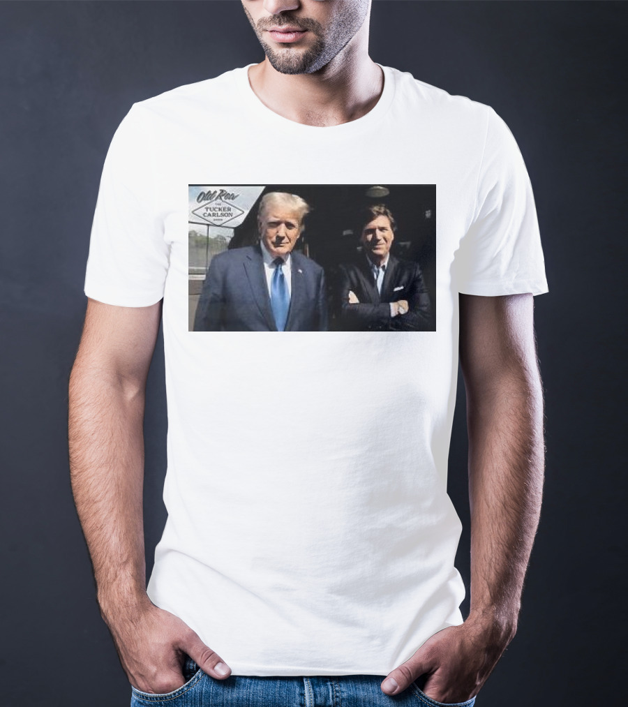 Old Row Tucker Carlson Network Interview T-Shirt