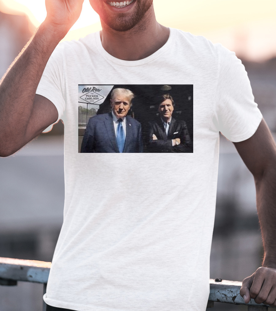 Old Row Tucker Carlson Network Interview T-Shirt