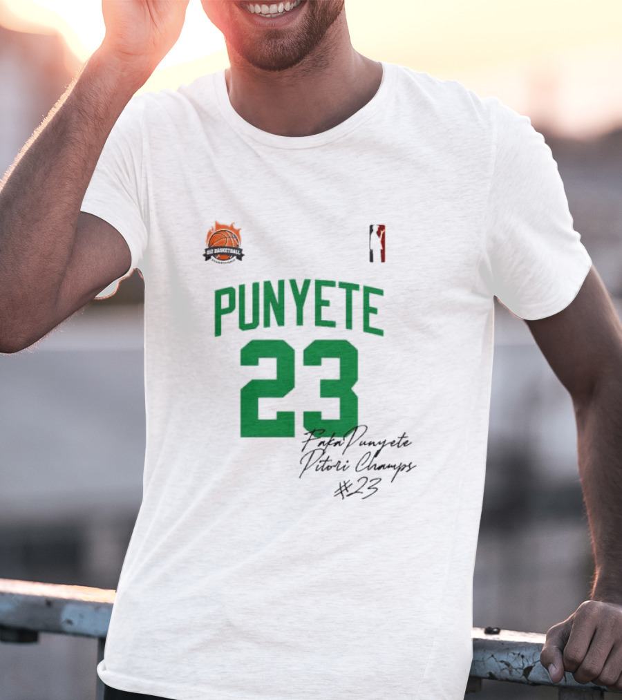 Punyete 23 Ptafl Pinyete Pitori Champs Basketball 23 T-Shirt