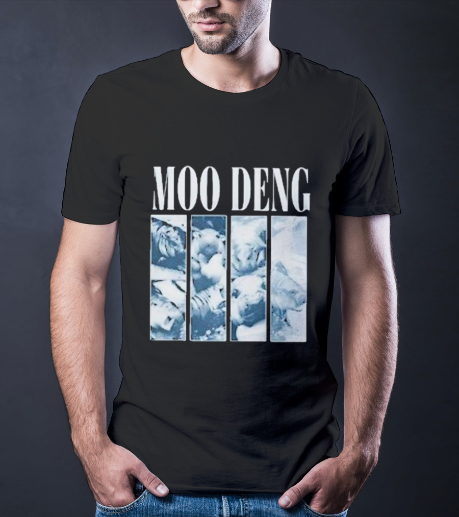 Moo Deng Blues Bootleg Pygmy Hippo T-Shirt