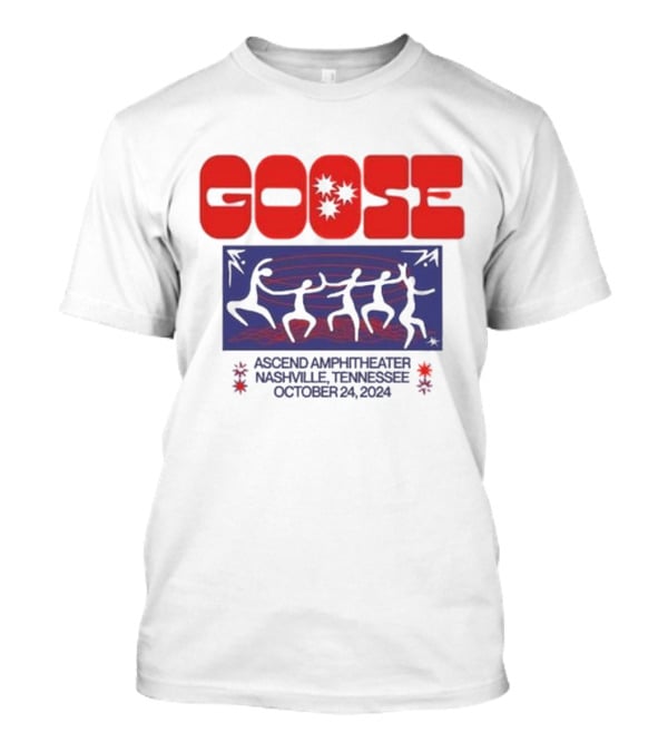 Goose Concert Ascend Amphitheater Nashville Tennessee October 24 T-Shirt
