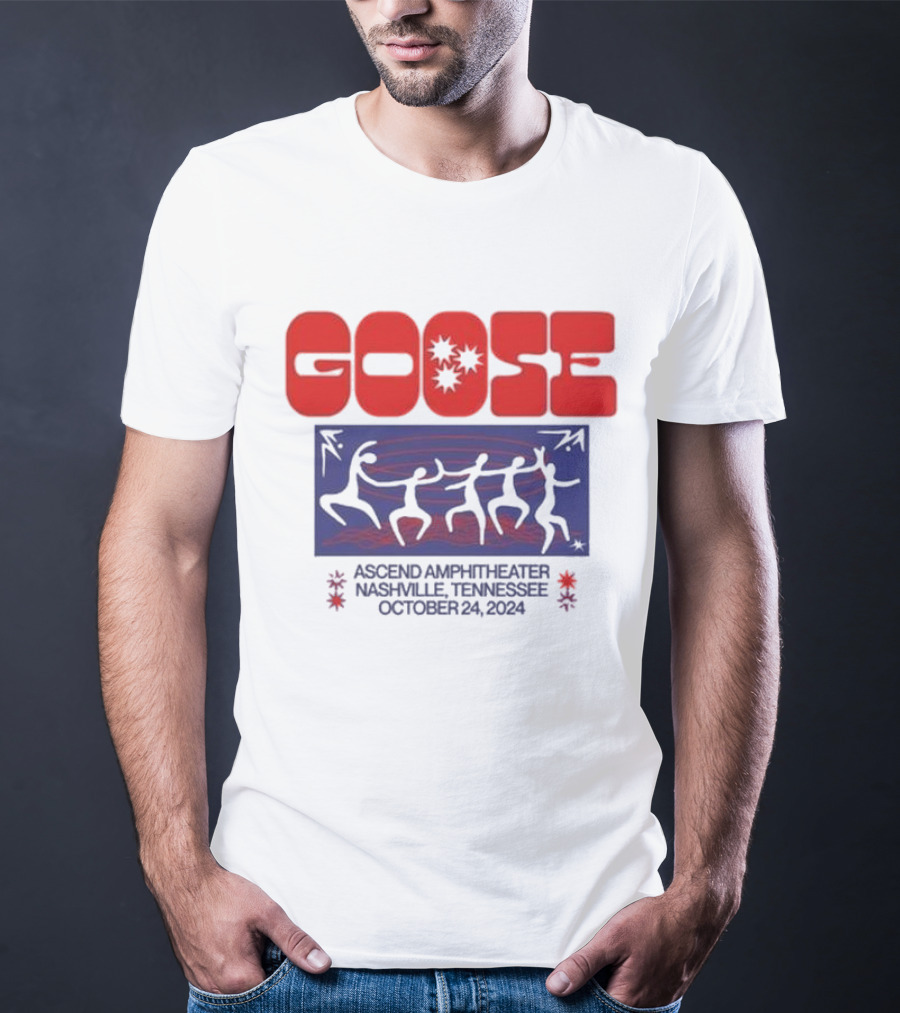 Goose Concert Ascend Amphitheater Nashville Tennessee October 24 T-Shirt