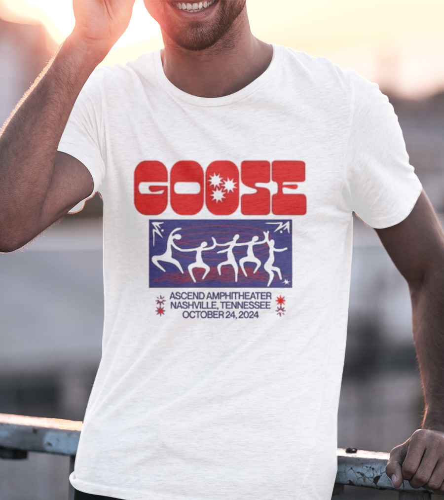 Goose Concert Ascend Amphitheater Nashville Tennessee October 24 T-Shirt