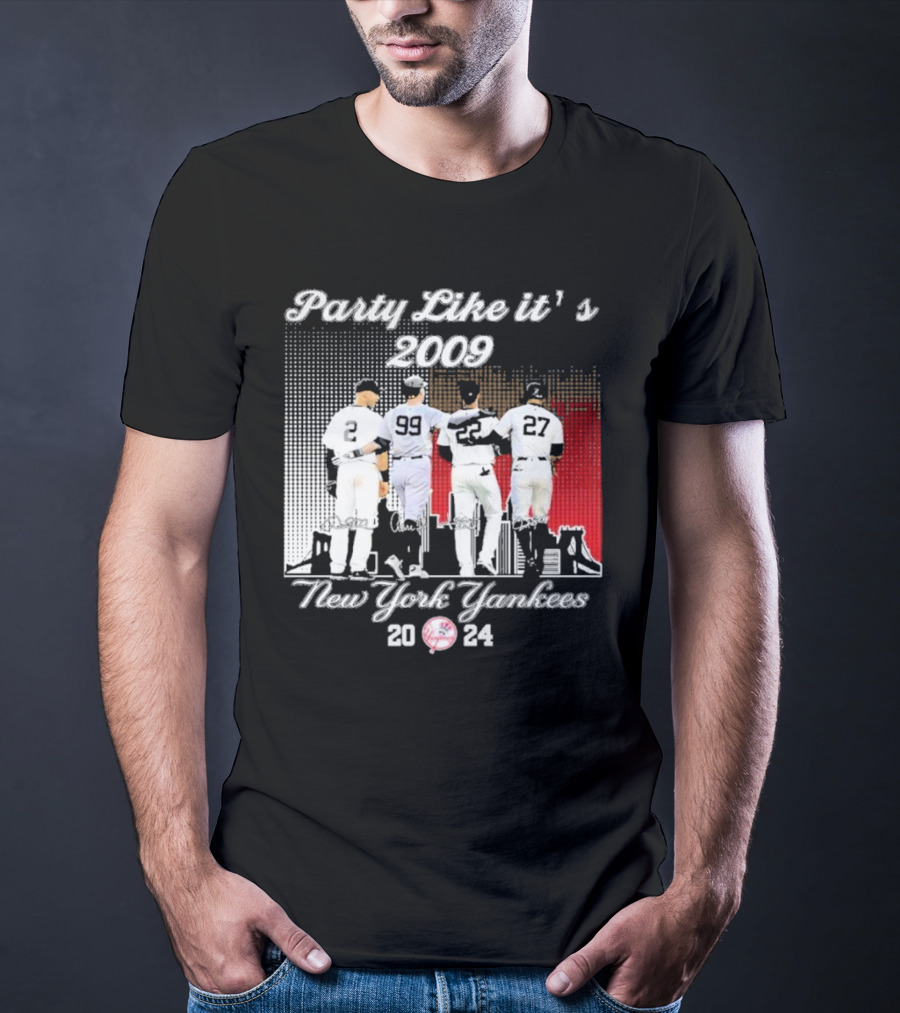 Party Like It’s 2009 New York Yankees Jeter Judge Soto Stanton T-Shirt