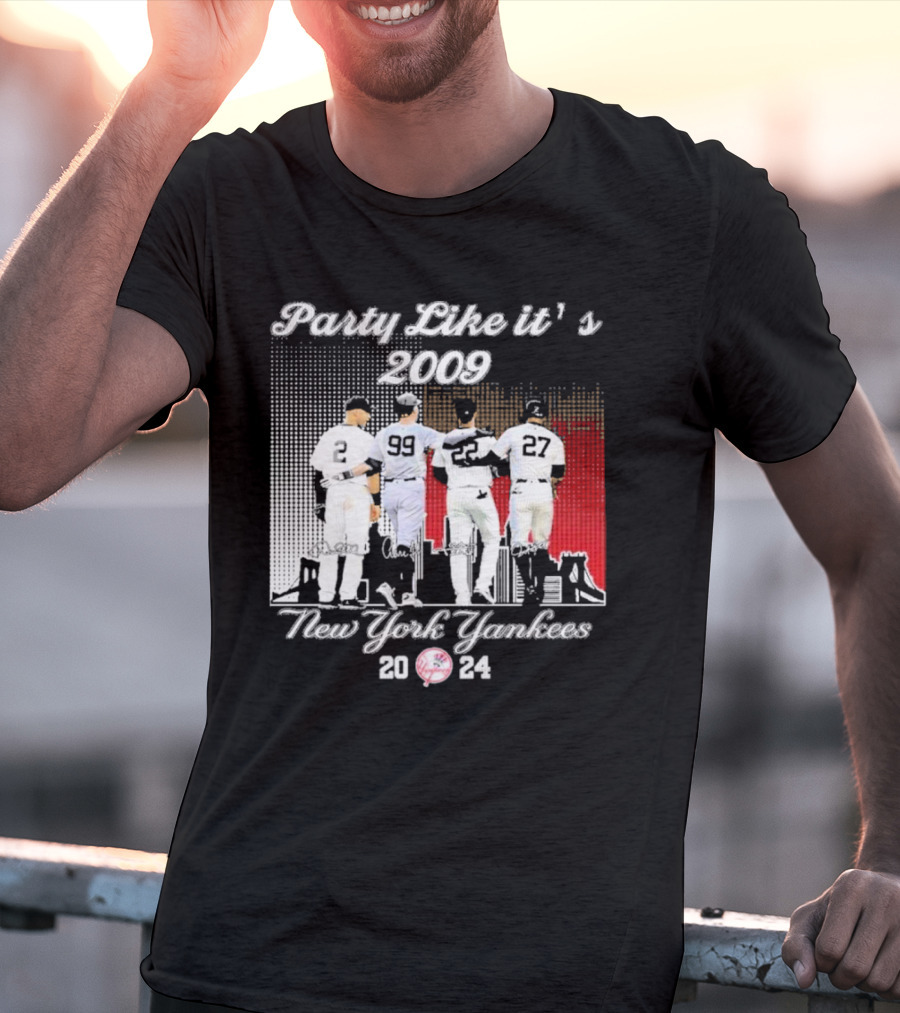 Party Like It’s 2009 New York Yankees Jeter Judge Soto Stanton T-Shirt