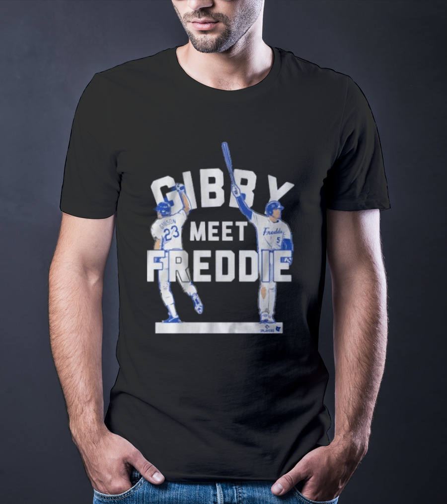 Gibby Meet Freddie Kirk Gibson Freddie Freeman Players T-Shirt