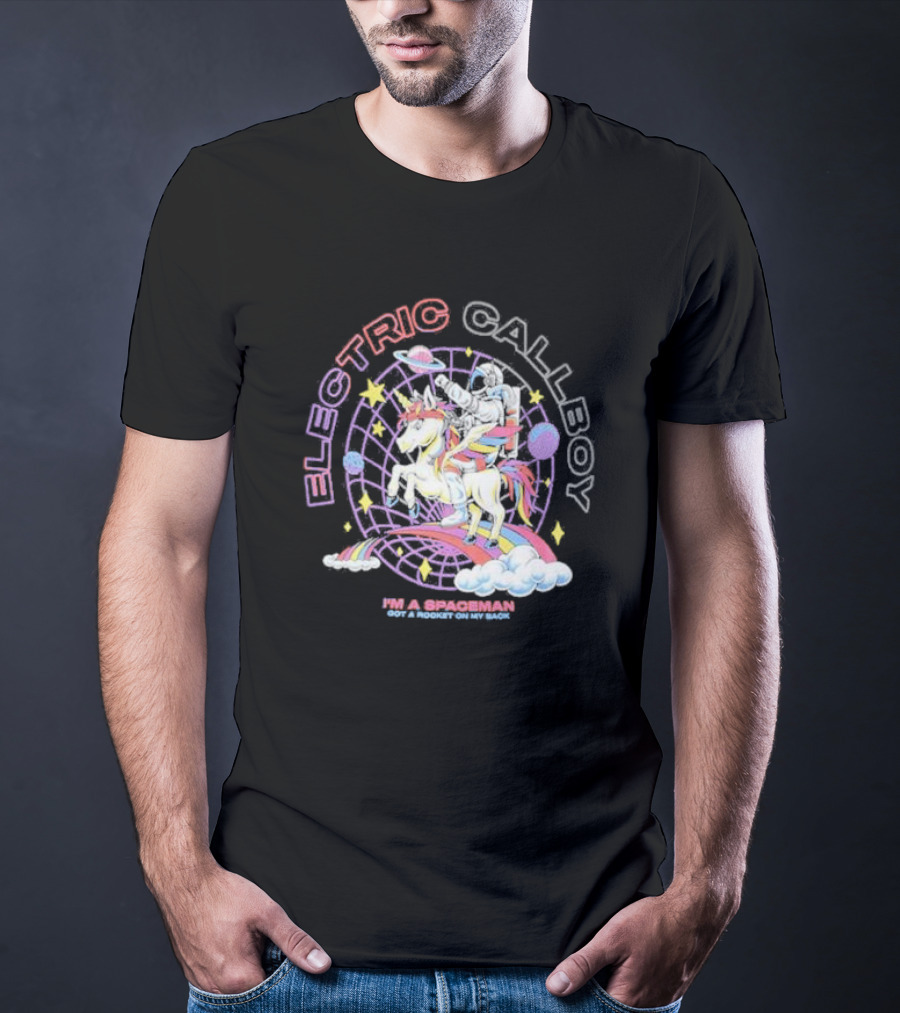 Electric Callboy I'm A Spaceman Got A Rocket On My Back T-Shirt