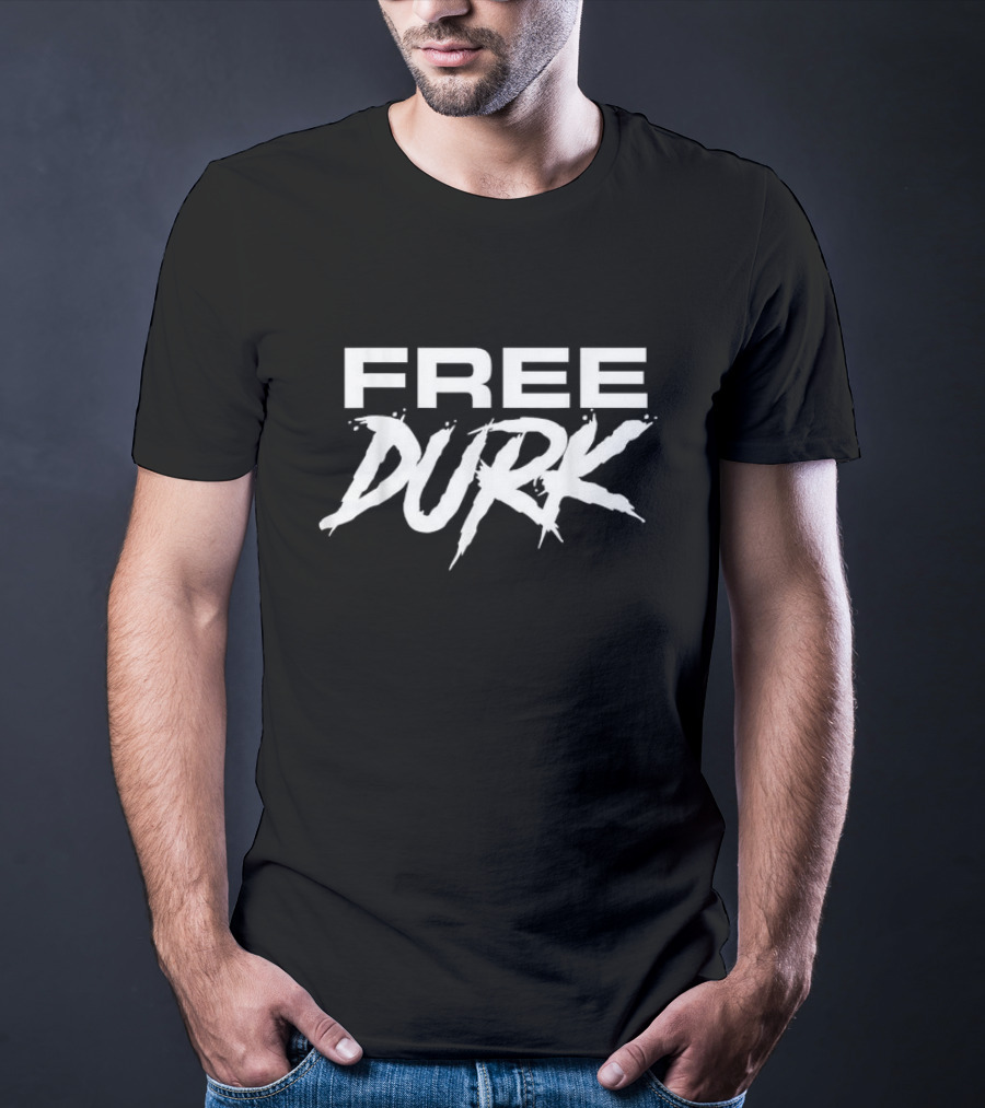 Free Durk Free Durkio Movement Text T-Shirt
