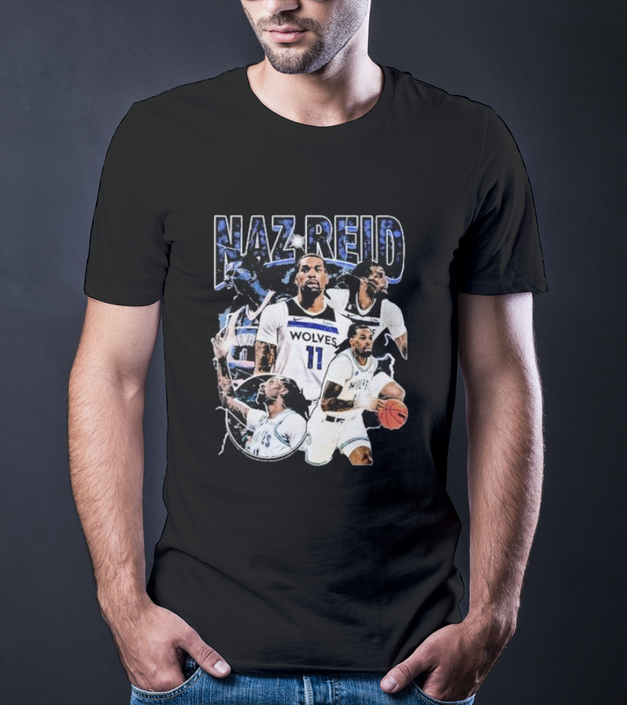 Naz Reid Wolves Basketball 11 T-Shirt