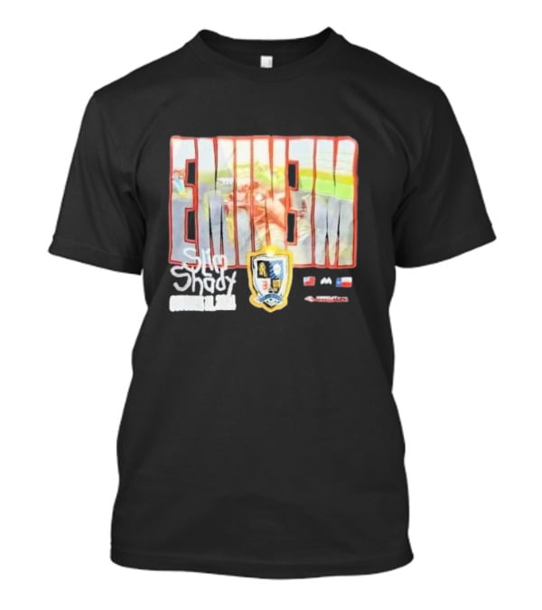EMINEM Slim Shady Circuit Of The Americas F1 Racing Shield T-Shirt