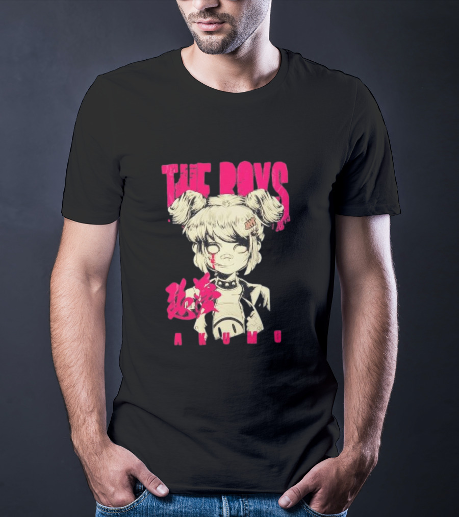 The Boys Akumu Glow In The Dark Em-J Manga Style Girl T-Shirt