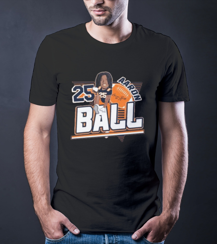Illinois Aaron Ball 25 Running Back T-Shirt