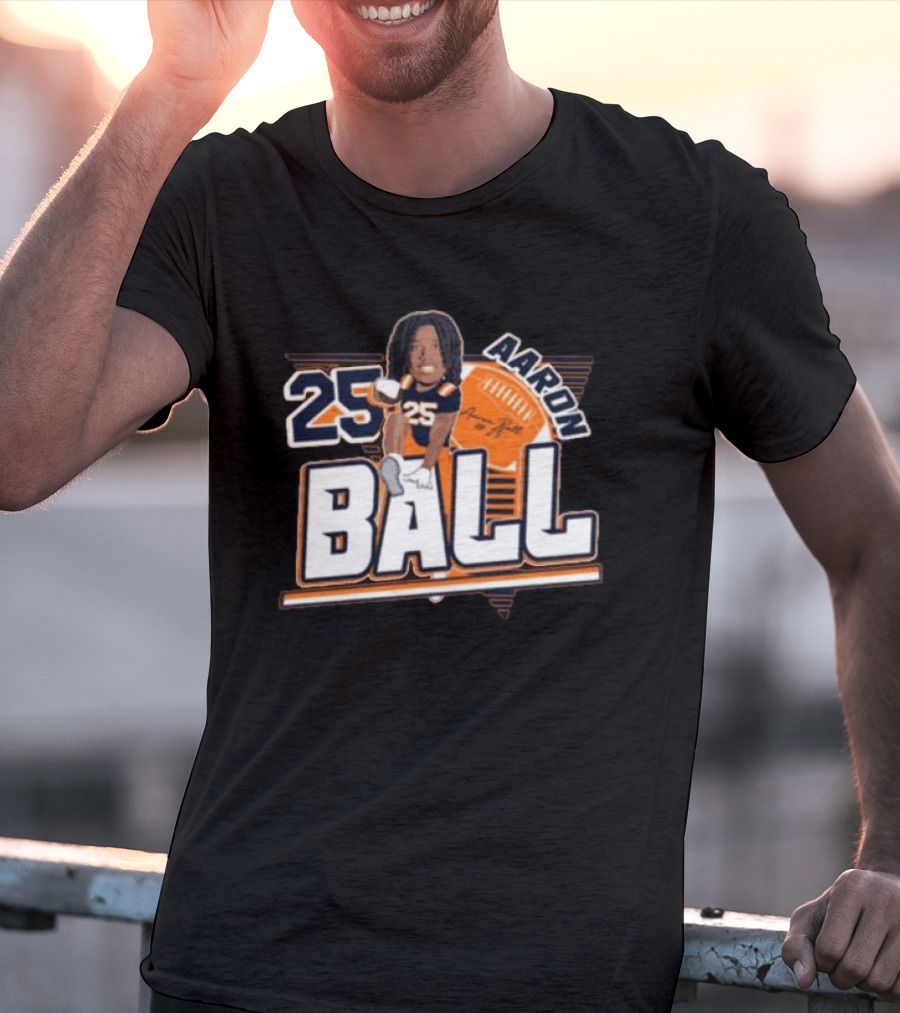 Illinois Aaron Ball 25 Running Back T-Shirt