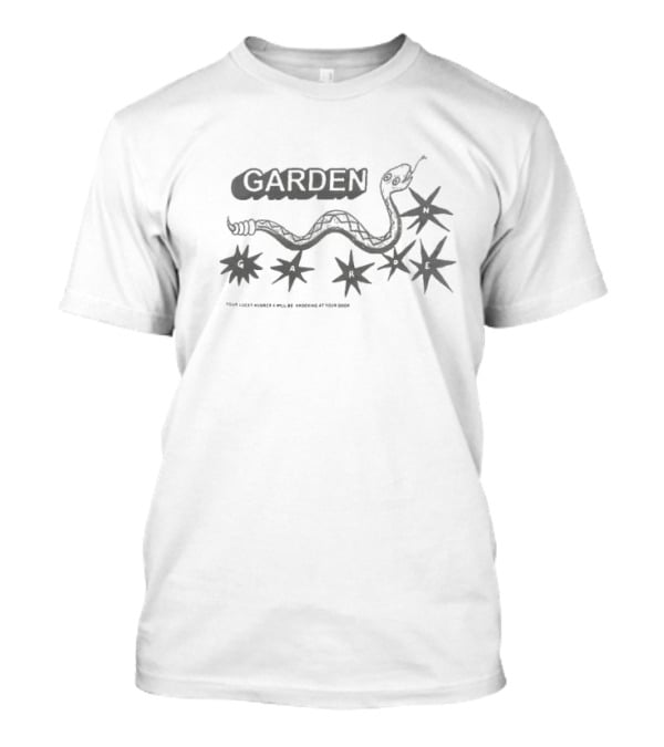 Garden Lucky Number Snake Stars Will Be Knocking At Your Door T-Shirt