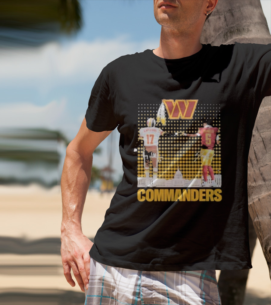 Williams Daniels Commanders Washington Football Legacy T-Shirt