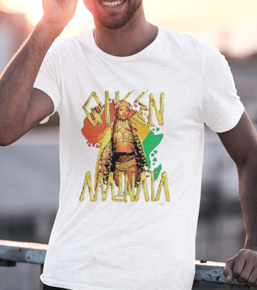 Queen Aminata Royalty Regal Style Fashion Afrocentric Vibes T-Shirt