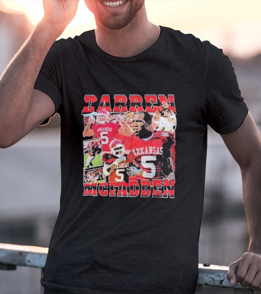 Darren McFadden Arkansas Football Highlights T-Shirt