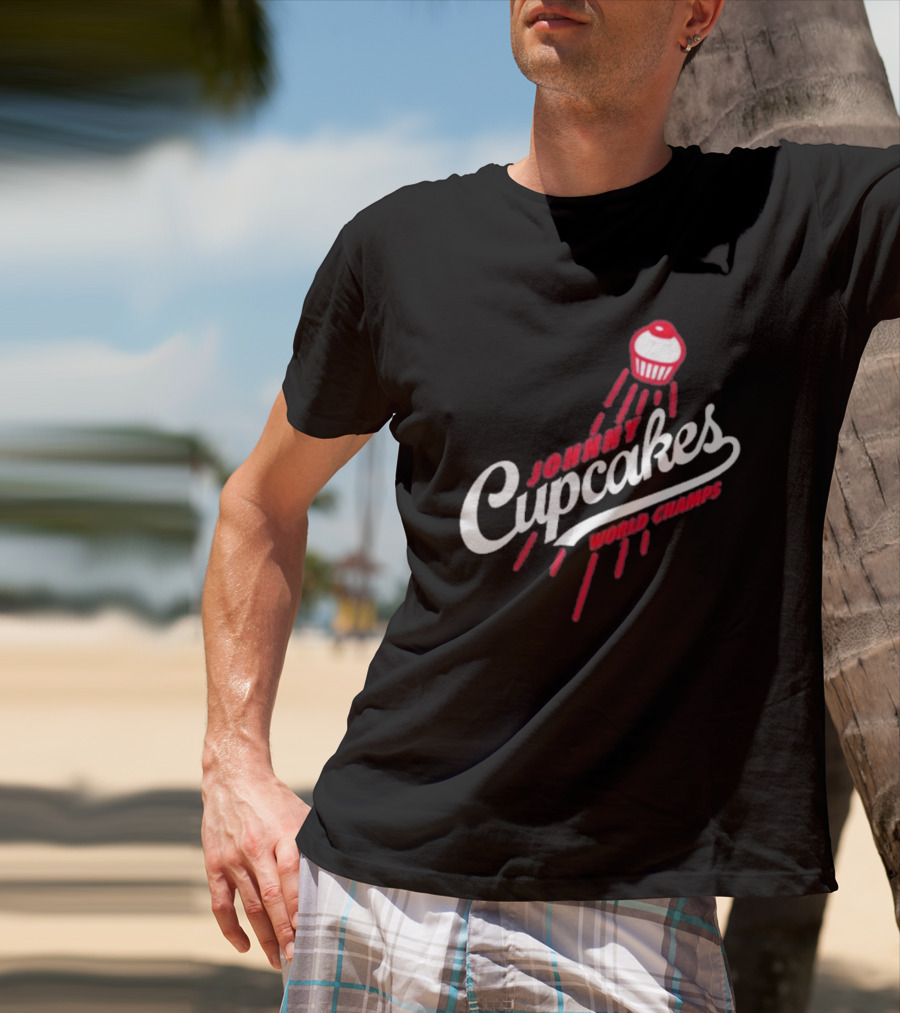 Los Angeles Johnny Cupcakes World Champs Cupcake T-Shirt