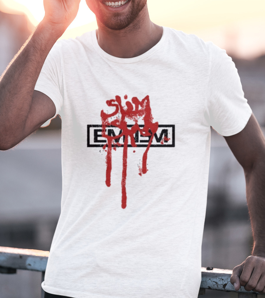 Eminem Slim Shady Blood Scrawl Speak Of The Devil Capsule Tdoss T-Shirt