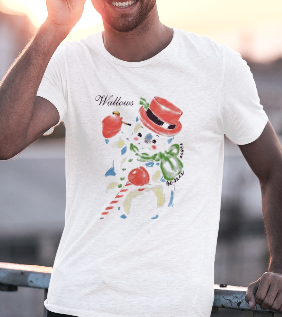 Wallows Snowman Christmas T-Shirt