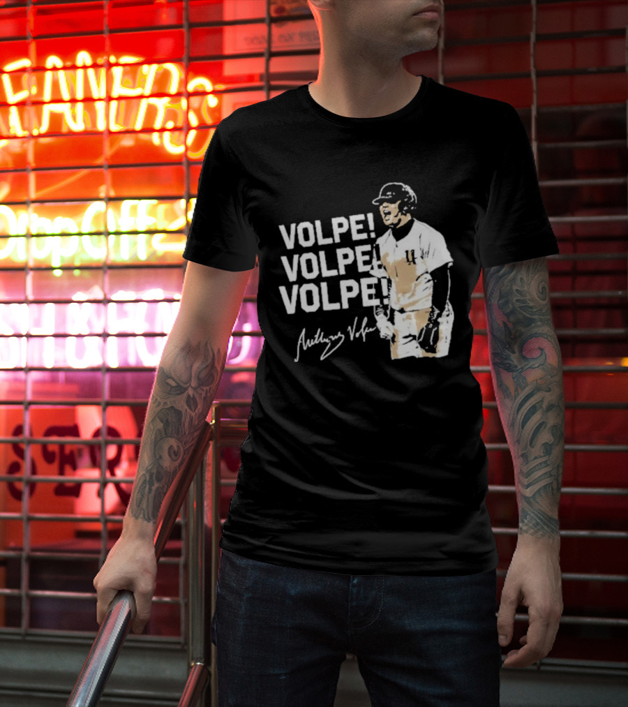 VOLPE VOLPE VOLPE Anthony Volpe T-Shirt