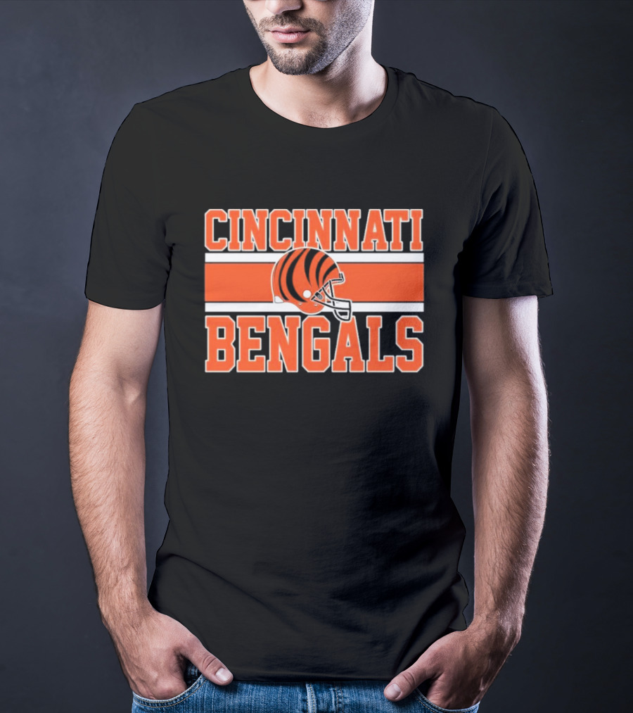Cincinnati Bengals Football Helmet Jd Vance T-Shirt