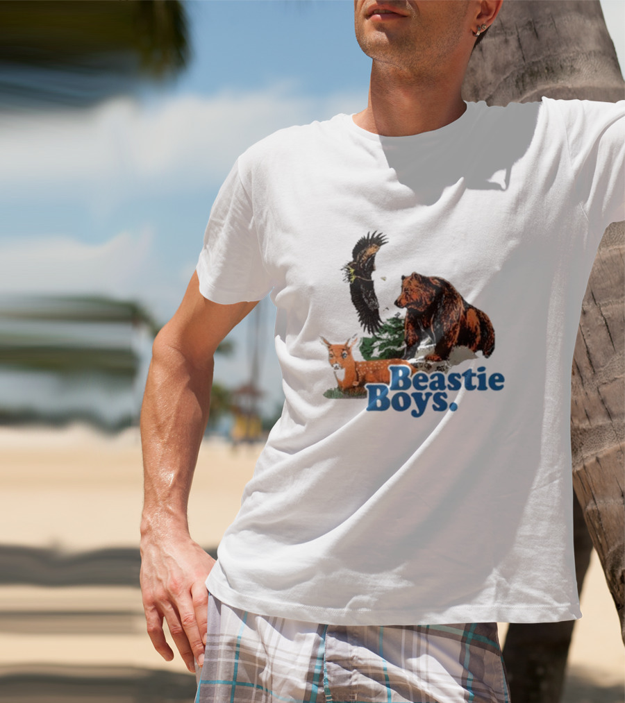 Beastie Boys Animal Bear Eagle Deer T-Shirt