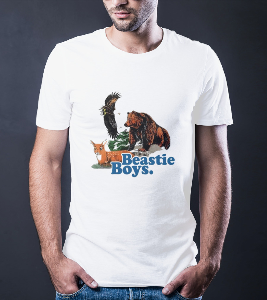 Beastie Boys Animal Bear Eagle Deer T-Shirt