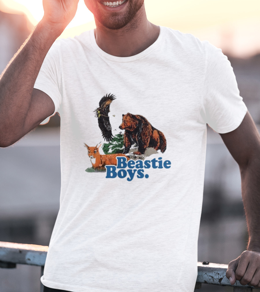 Beastie Boys Animal Bear Eagle Deer T-Shirt