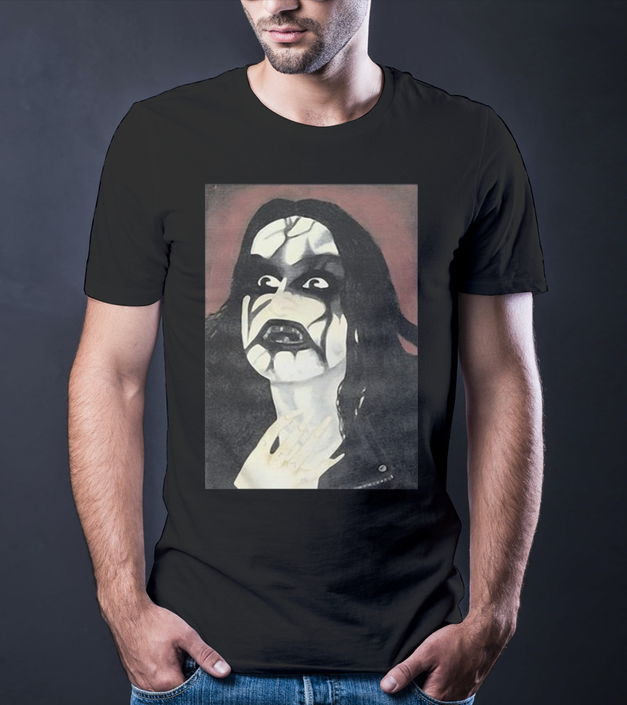 Vi Sonus Veris Nigrae Malitiaes Abruptum It Painting Black Metal Corpse Paint T-Shirt