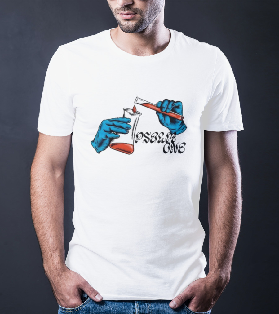 Psalm One Science Of Psalm Beaker And Test Tube T-Shirt