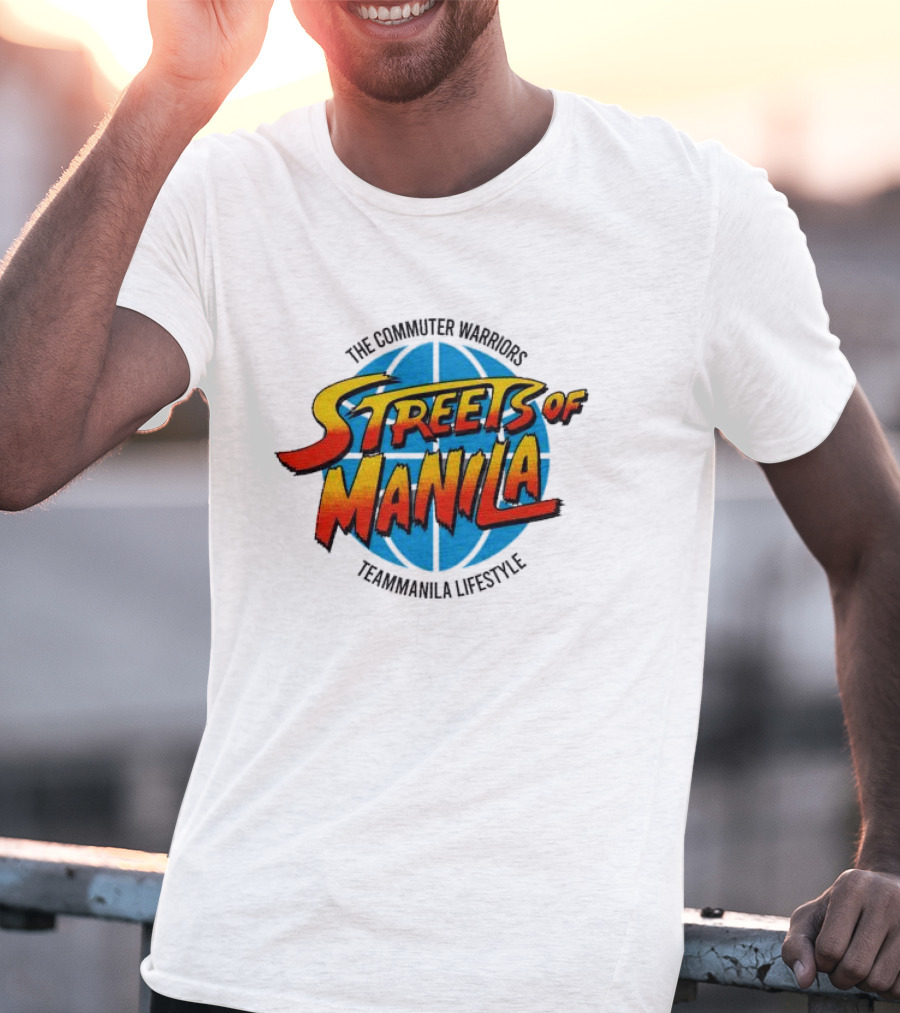 The Commuter Warriors Streets Of Manila TeamManila Lifestyle T-Shirt