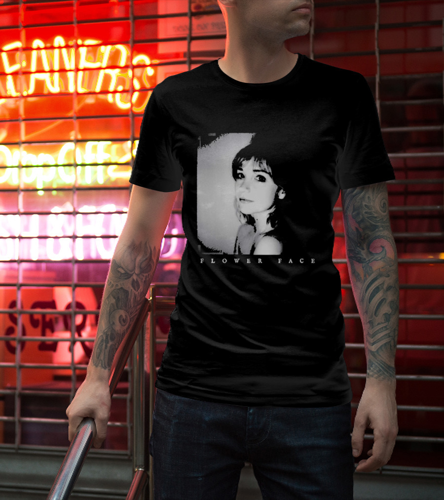 Flower Face Girl Prometheus Flower Face Girl T-Shirt