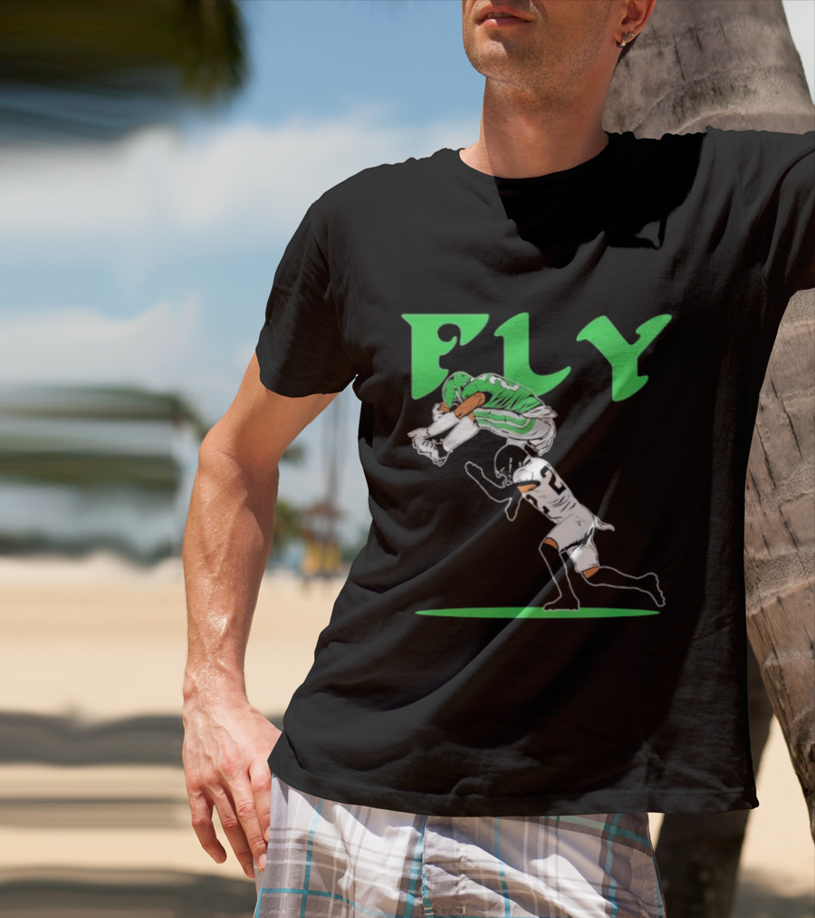 Fly Saquon Barkley Philadelphia Eagles Philadelphia T-Shirt