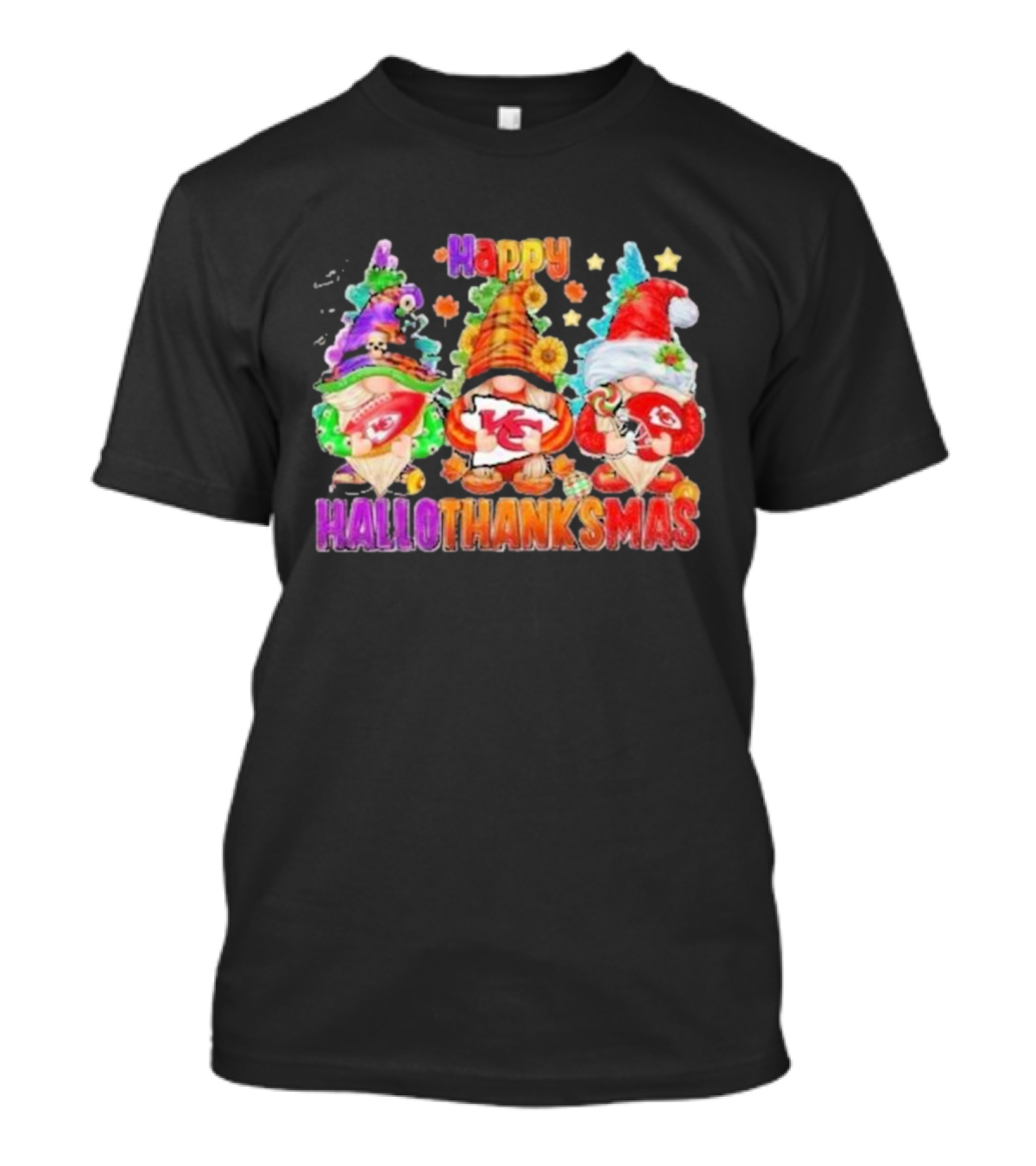 Get Ready For Happy HalloThanksMas With This Kansas City Chiefs T-Shirt