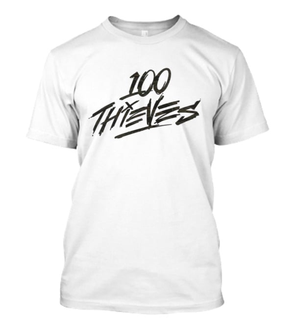 100 Thieves Logo Brand Merchandise Esports Team T-Shirt