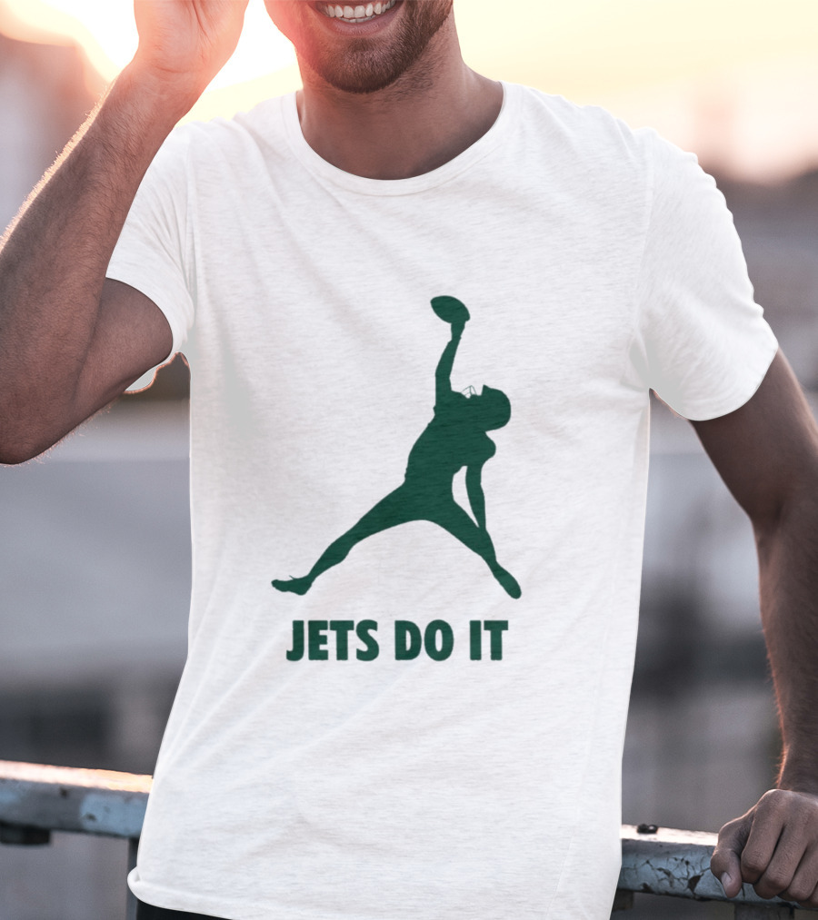 Garrett Wilson Jets Do It Air Catch T-Shirt