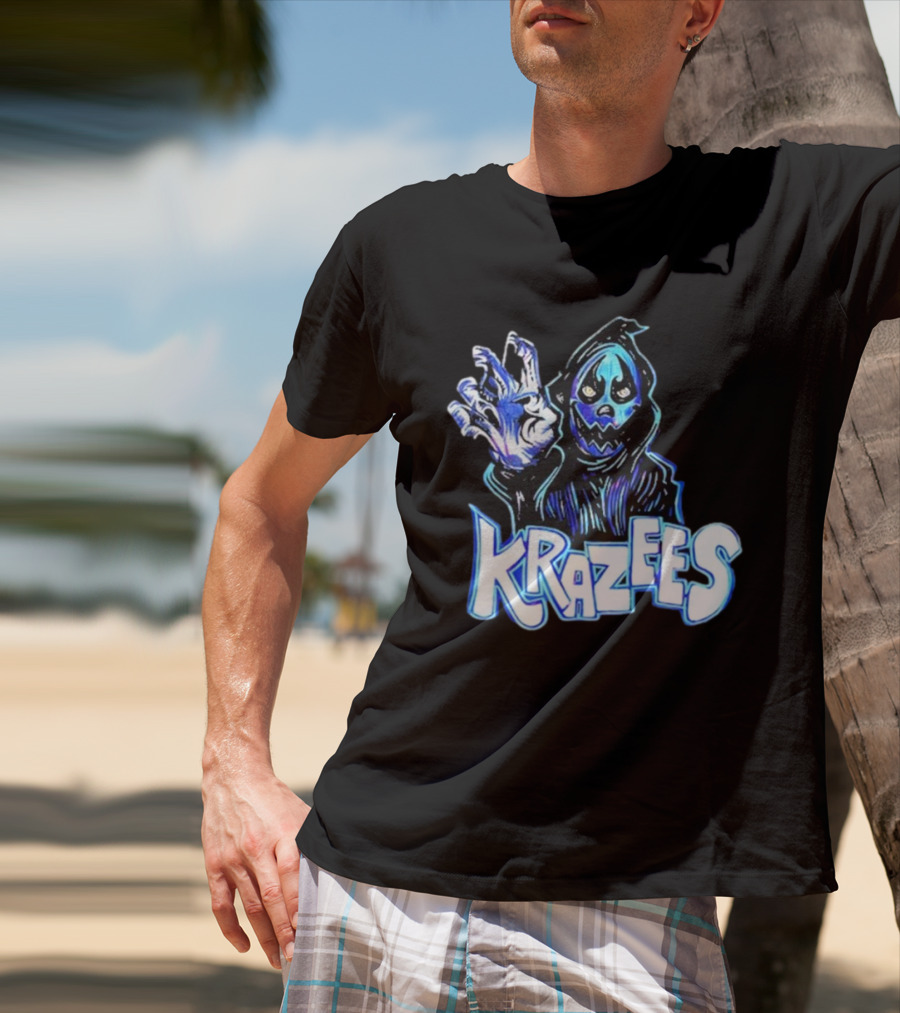 Krazees Grim Reaper Stare Krazees HOK Sent Here To Take You T-Shirt